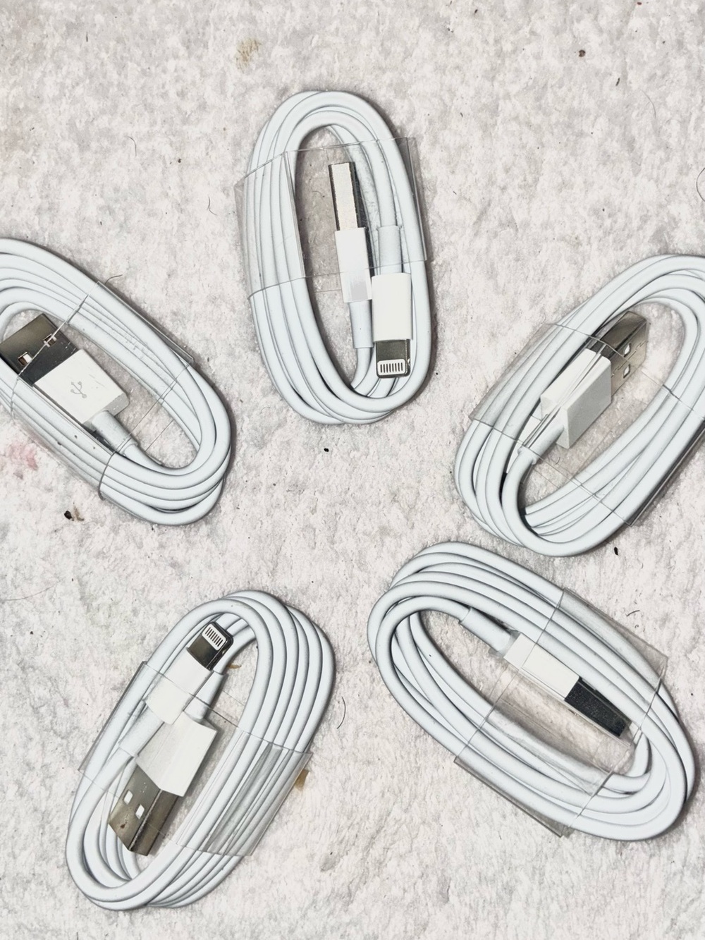White Lightning to USB Charging Cable - Compatible Cell Phone Cable